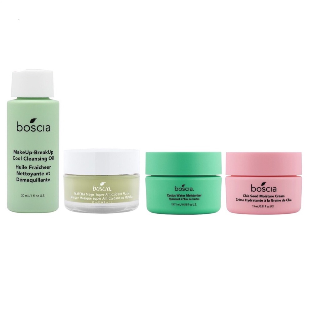 boscia Favorite Travel Gift Set Chia Cactus Matcha